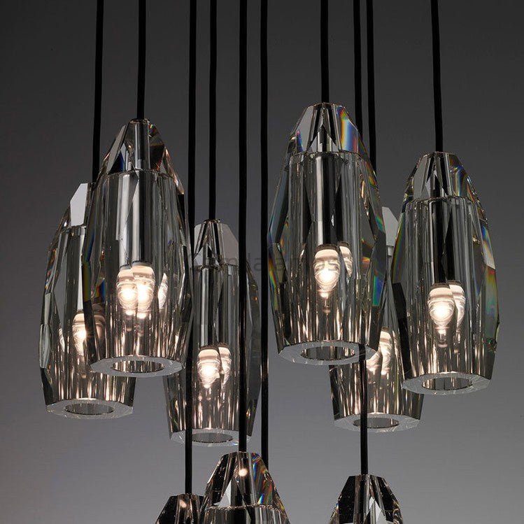 Chatain Round Chandelier 18" - Camilalamps - CA - A - 217