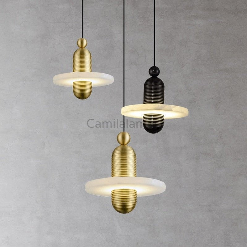 Csilla Alabaster Pendant Light - Camilalamps - CA - AL2024 - C2379