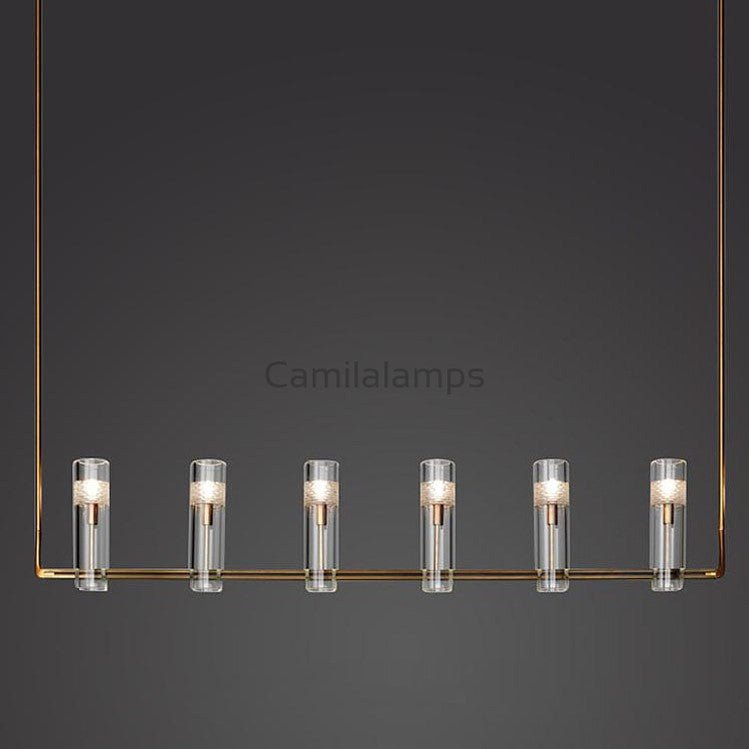 Cono Linear Chandelier for Dining Room - Camilalamps - CA - A - 477
