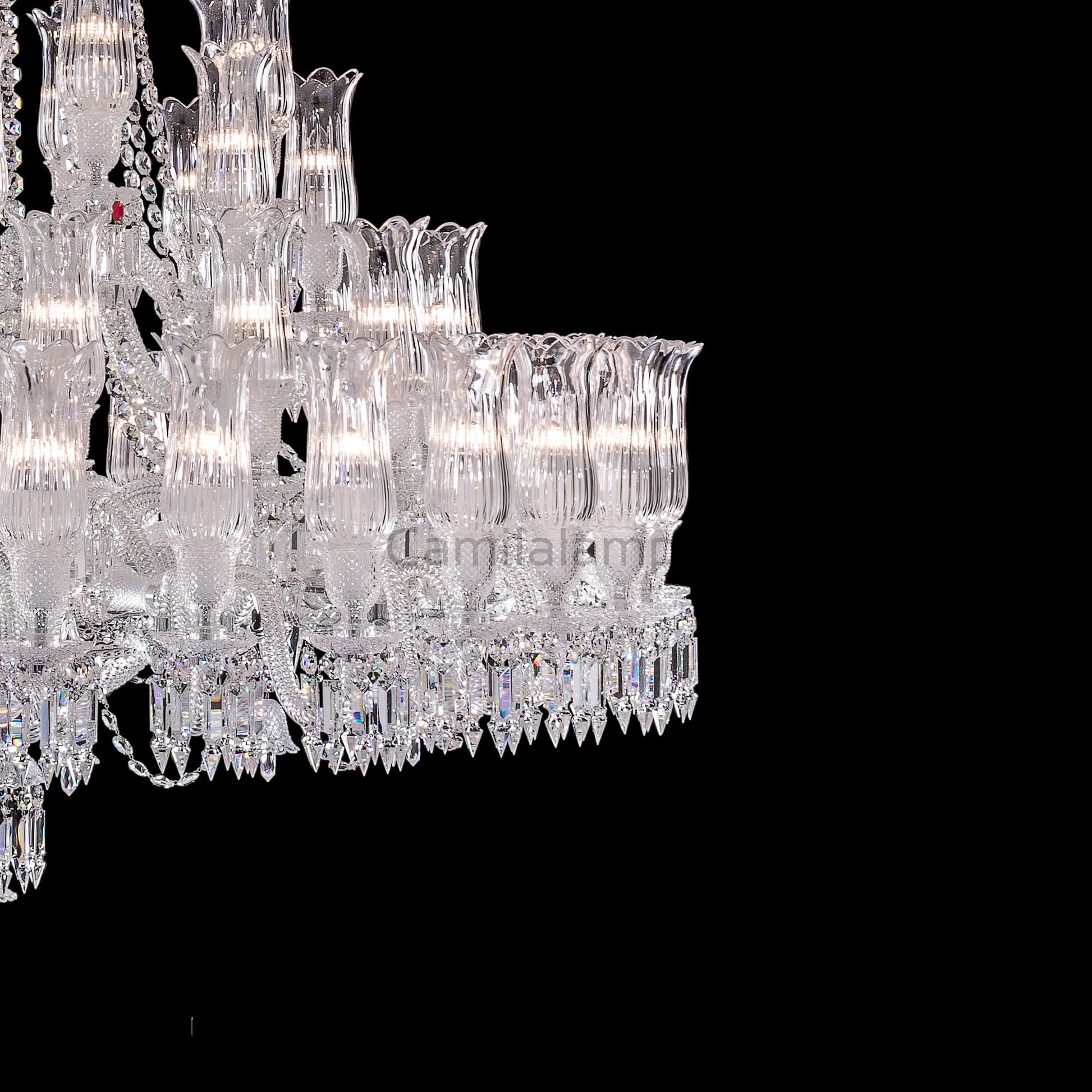 Bakala Large Entrance Crystal Chandelier - Camilalamps - CA - BLE - 377 - 001
