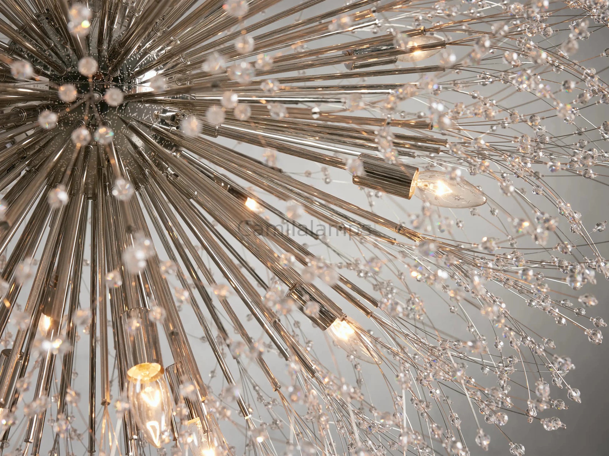 Dandelion Round Chandelier 22''30''43'' - Camilalamps - CA - 2036H144