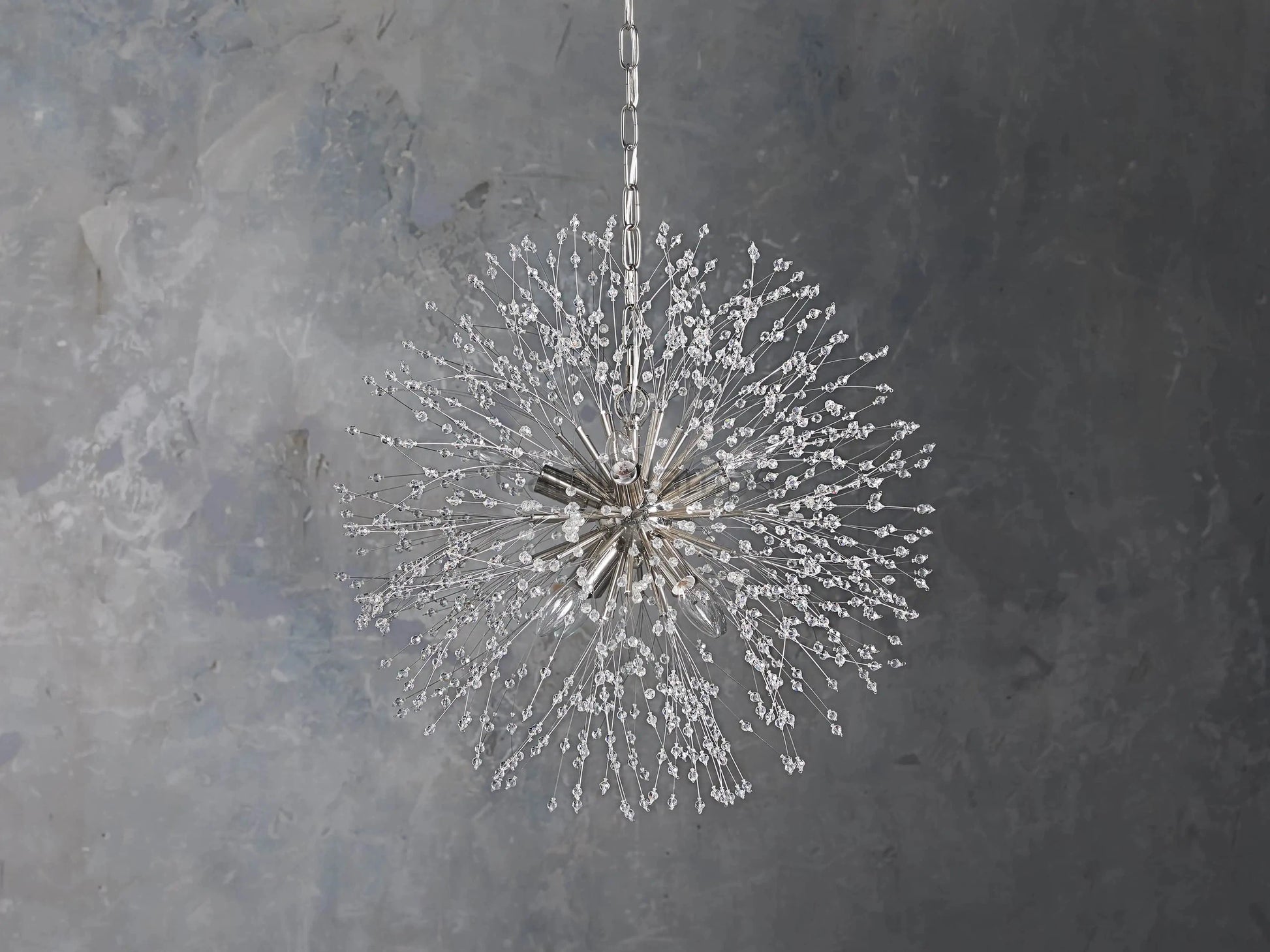 Dandelion Round Chandelier 22''30''43'' - Camilalamps - CA - 2036H137