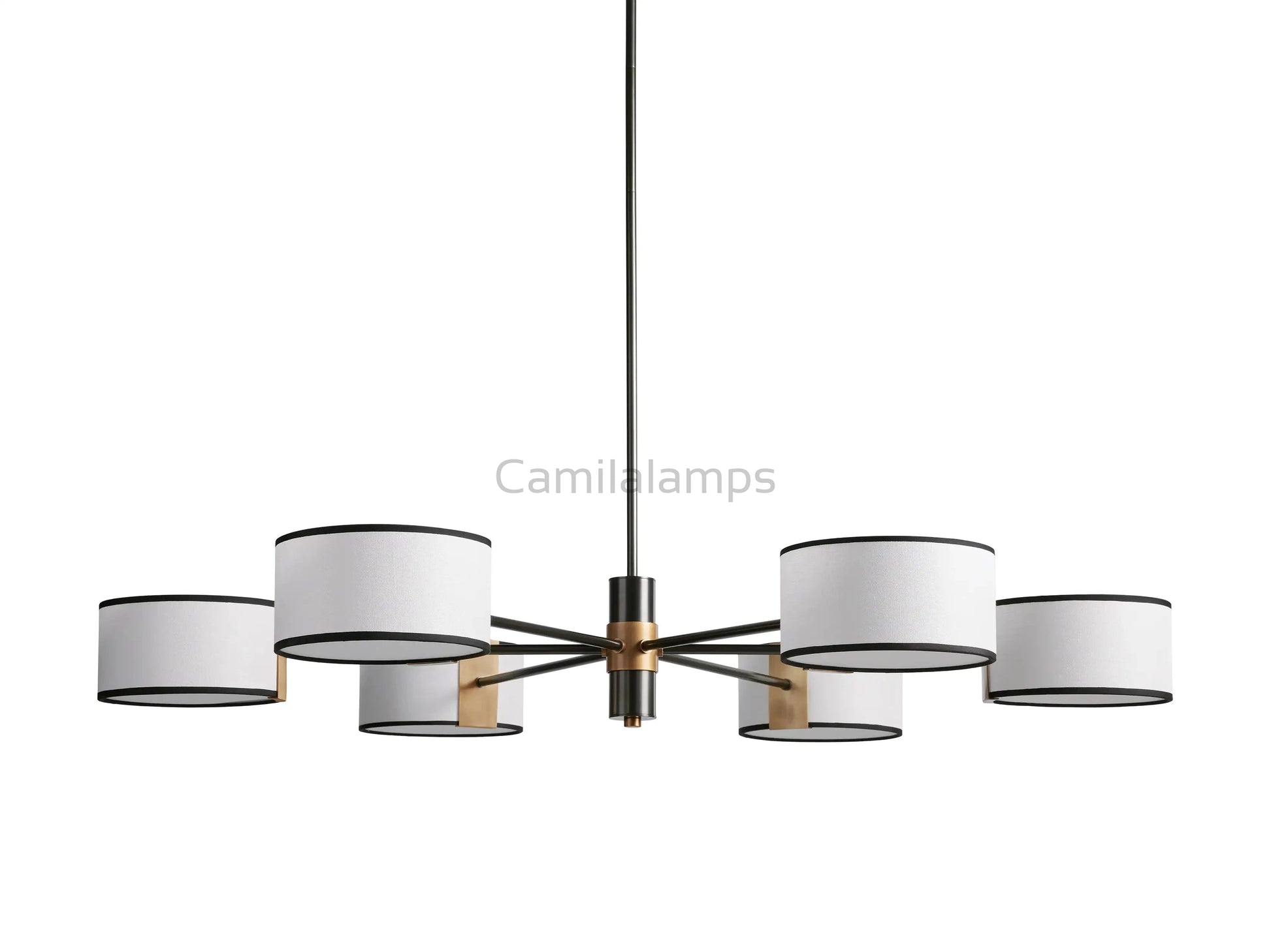 Daphne Round Chandelier 48''60'' - Camilalamps - CA - 10031H105