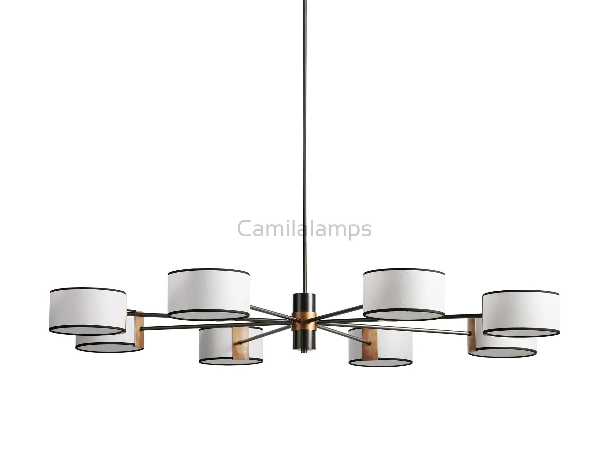 Daphne Round Chandelier 48''60'' - Camilalamps - CA - 10031H915