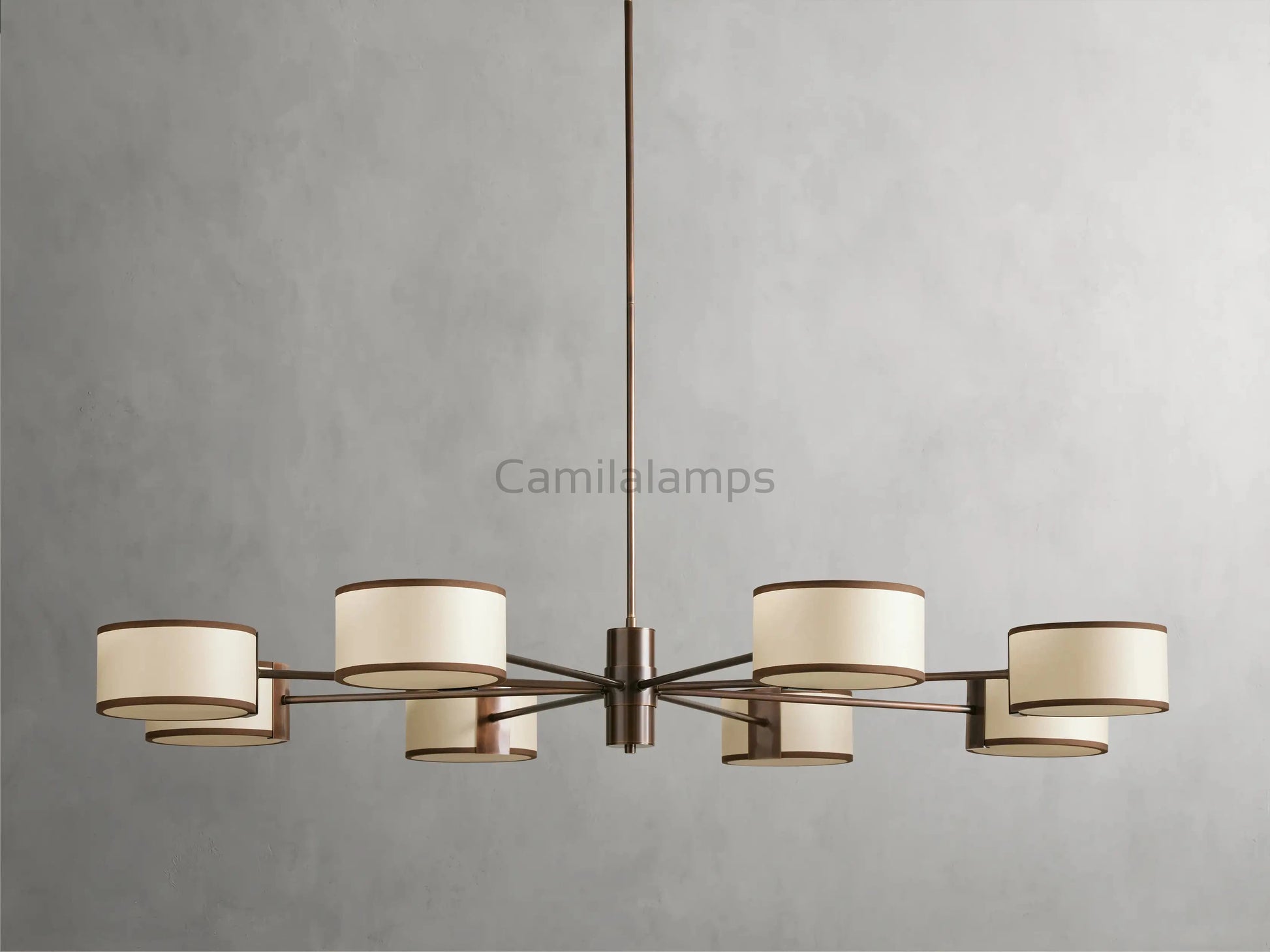 Daphne Round Chandelier 48''60'' - Camilalamps - CA - 10031H915