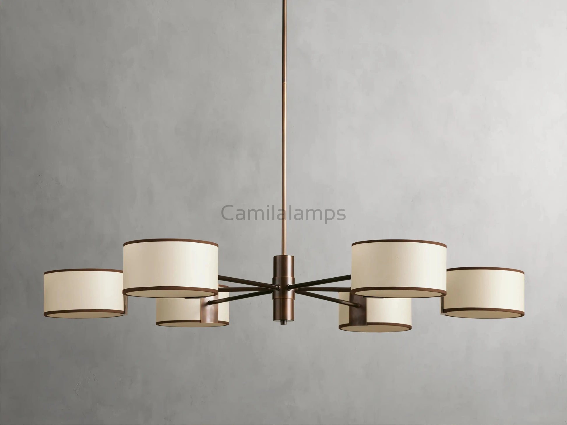 Daphne Round Chandelier 48''60'' - Camilalamps - CA - 10031H913