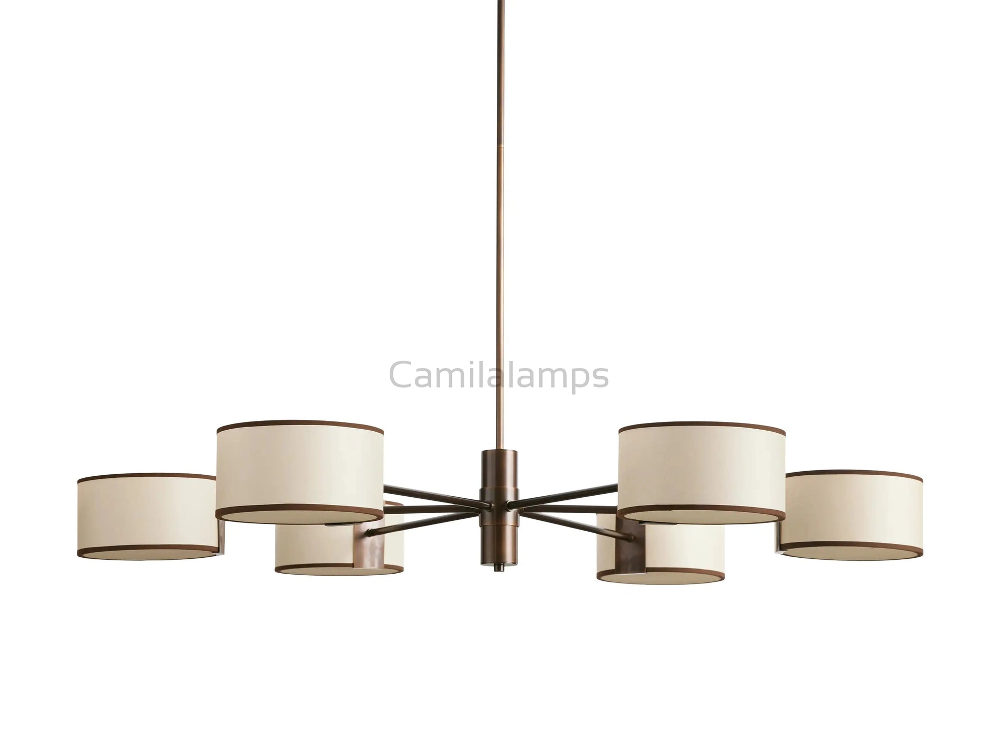 Daphne Round Chandelier 48''60'' - Camilalamps - CA - 10031H105