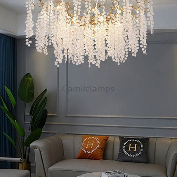 Donna Modern Linear Branch Chandelier - Camilalamps - CA - DO2023 - C1016