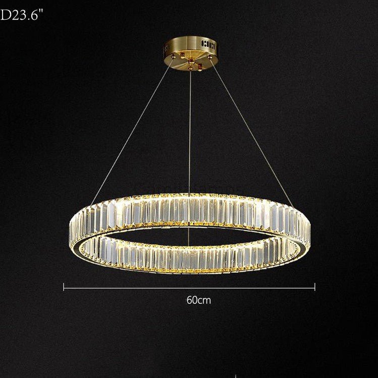 Doro Crystal Round Chandelier - Camilalamps - CA - A - 431