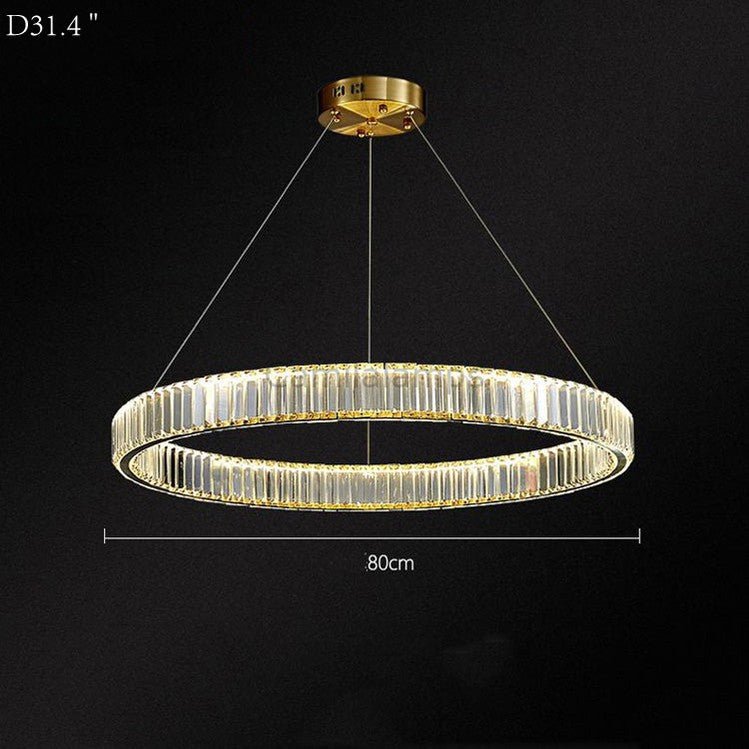 Doro Crystal Round Chandelier - Camilalamps - CA - A - 432