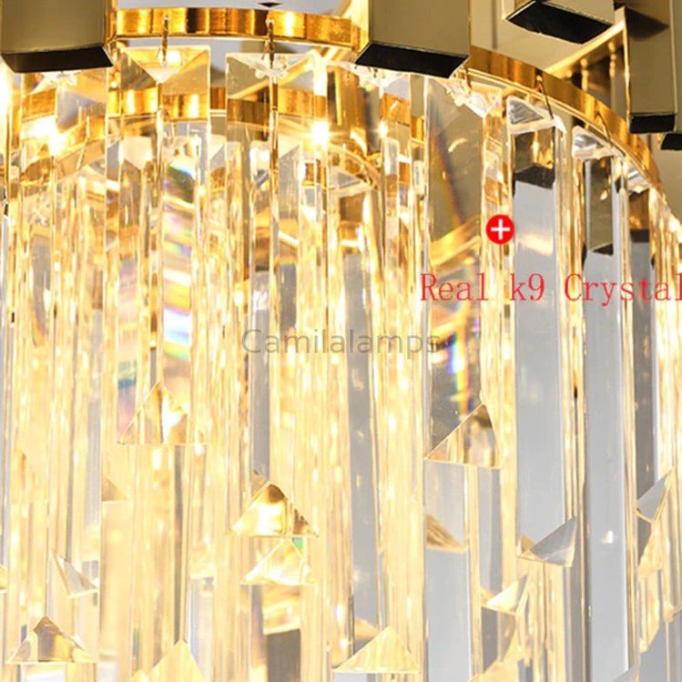 Elian Alaric Crystal Chandelier - Camilalamps - CA - A - 676