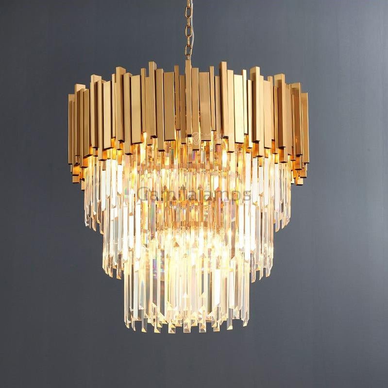 Elian Kaia Crystal Pendant Chandelier - Camilalamps - CA - A - 685