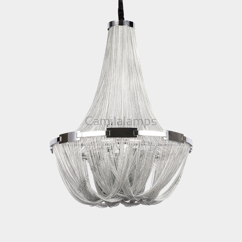 Eldorado Luxury Aluminum Chain Tassel Chandelier - Camilalamps - CA - A - 001
