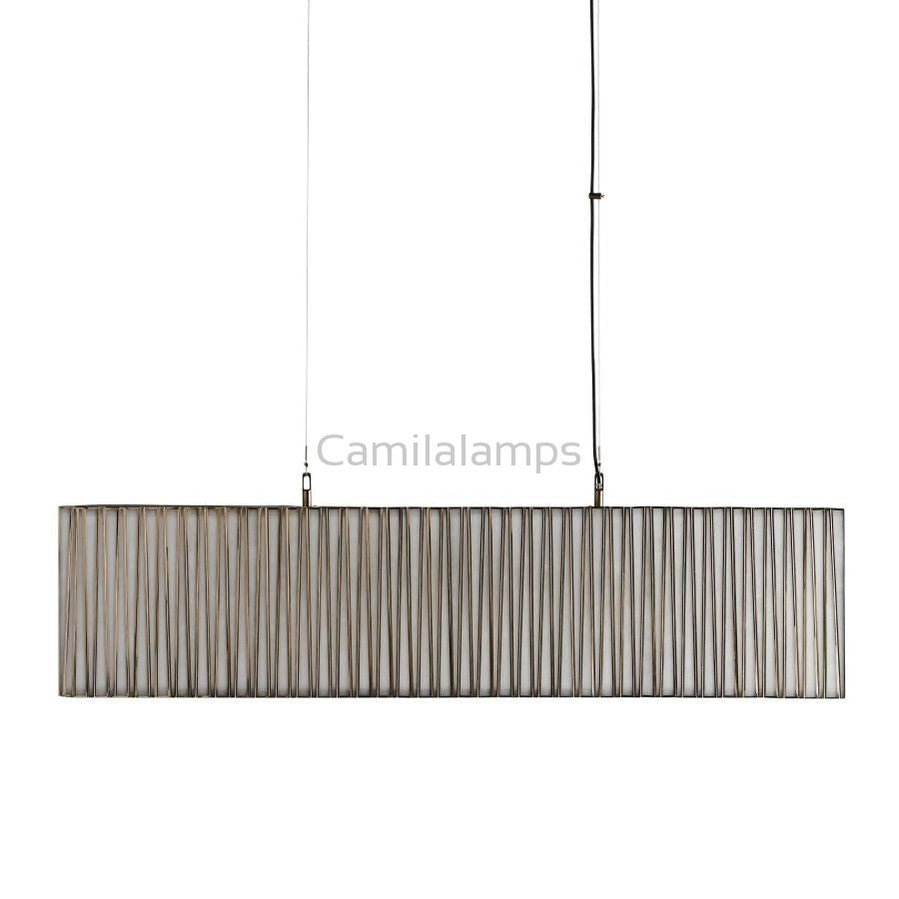 Forrest Rectangular Chandelier - Camilalamps - CA - RRC1YK70