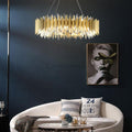 Flavian Halo Crystal Chandelier - Camilalamps - CA - A - 643