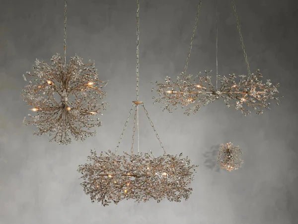 Fiore 8 - Light Round Chandelier - Camilalamps - CA - 636H675