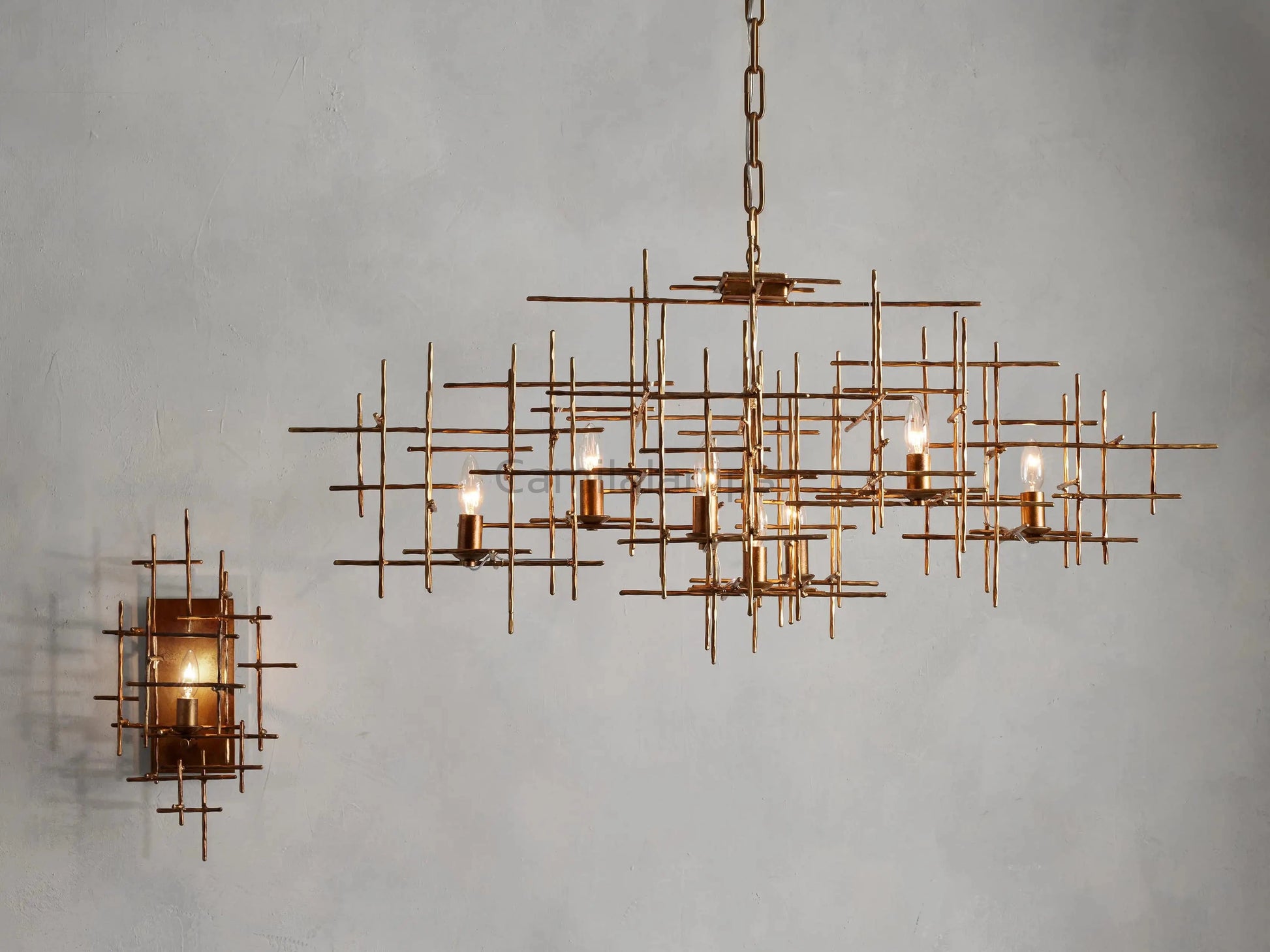Fritz 7 Light Chandelier - Camilalamps - CA - 10149H1