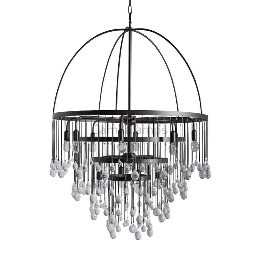 Gael Round Chandelier - Camilalamps - CA - GF - 21