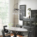 Gael Round Chandelier - Camilalamps - CA - GF - 24