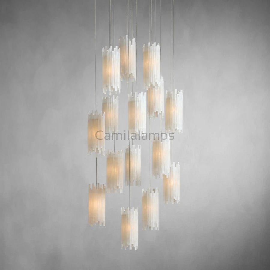 Gule Round Chandelier - Camilalamps - CA - RRC1YK60