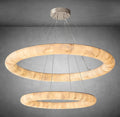Gabriel Lisse Two - Tiered Round Chandelier - Camilalamps - CA - CH031837