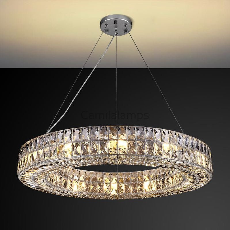 Gadsden Crystal Series Chandelier - Camilalamps - CA - AM2024 - C4970