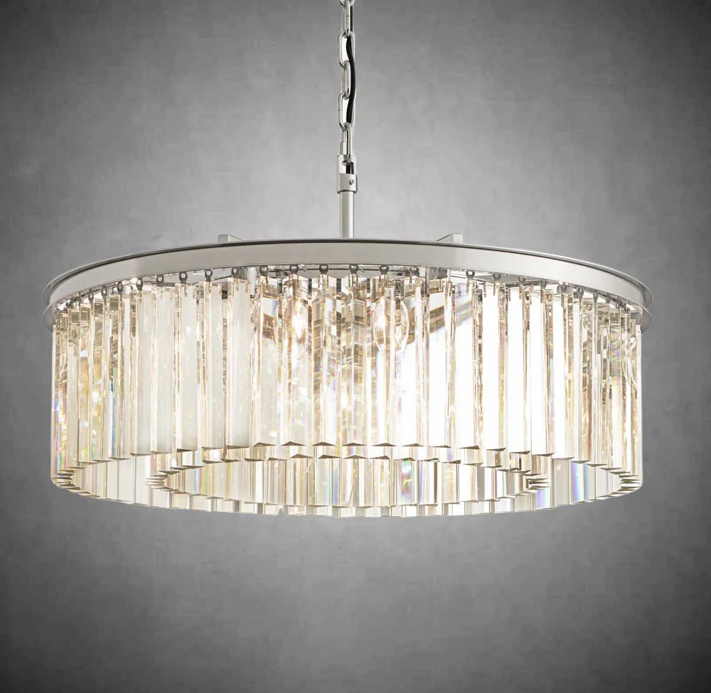 Falria 1 - Tier Crystal Round Chandelier - Camilalamps - VSL - CUST2024 - 249