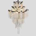 Gladys Aluminum Chain Tassel Stream Chandelier - Camilalamps - CA - A - 047