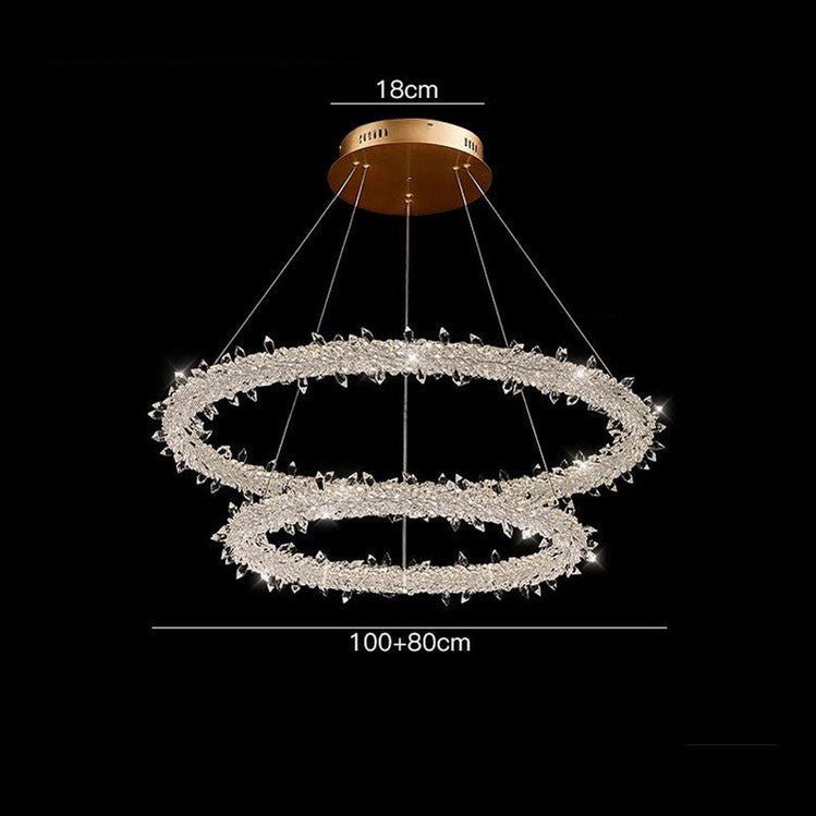 Glori Modern Crystal Chandelier - Camilalamps - CA - A - 346