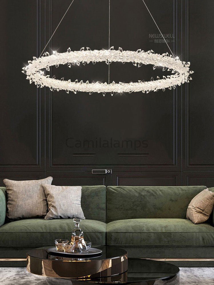 Glori Modern Crystal Chandelier - Camilalamps - CA - A - 348