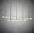 Aurivox Crystal Triple Bar Linear Chandelier - Camilalamps - CA - CH - 3140