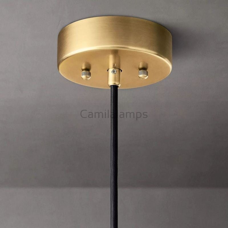 Harlow Calcite Pendant - Camilalamps - CA - 218