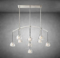 Hemispheae Modern Glass Linear Chandelier 54'' 72'' - Camilalamps - CA - DL1227 - 3