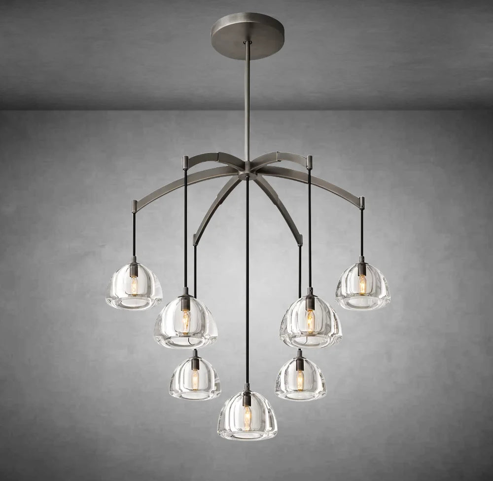 Hemispheae Modern Crystal Chandelier 36", 48", 60" - Camilalamps - CAM1646