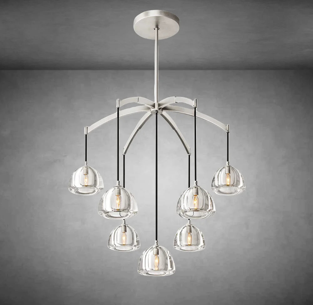Hemispheae Modern Crystal Chandelier 36", 48", 60" - Camilalamps - CAM1646