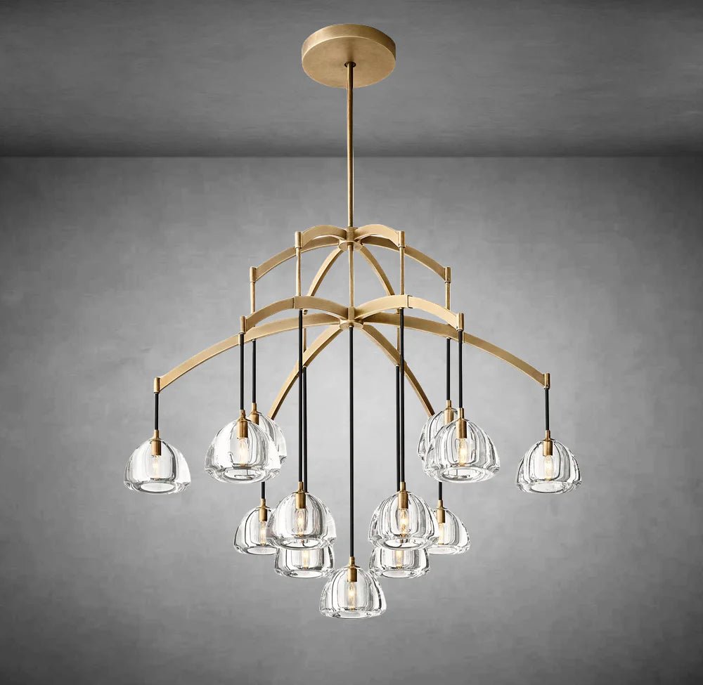 Hemispheae Modern Crystal Chandelier 36", 48", 60" - Camilalamps - CAM1648