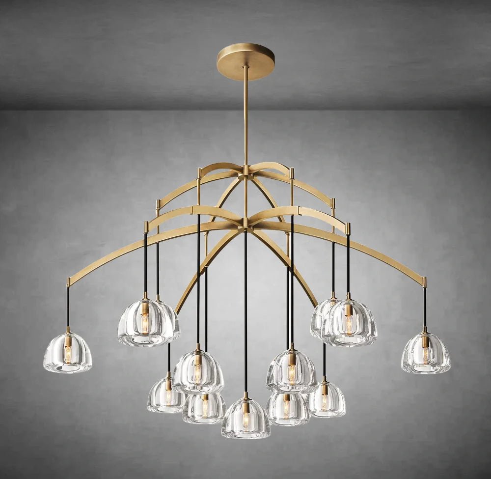 Hemispheae Modern Crystal Chandelier 36", 48", 60" - Camilalamps - CAM1651