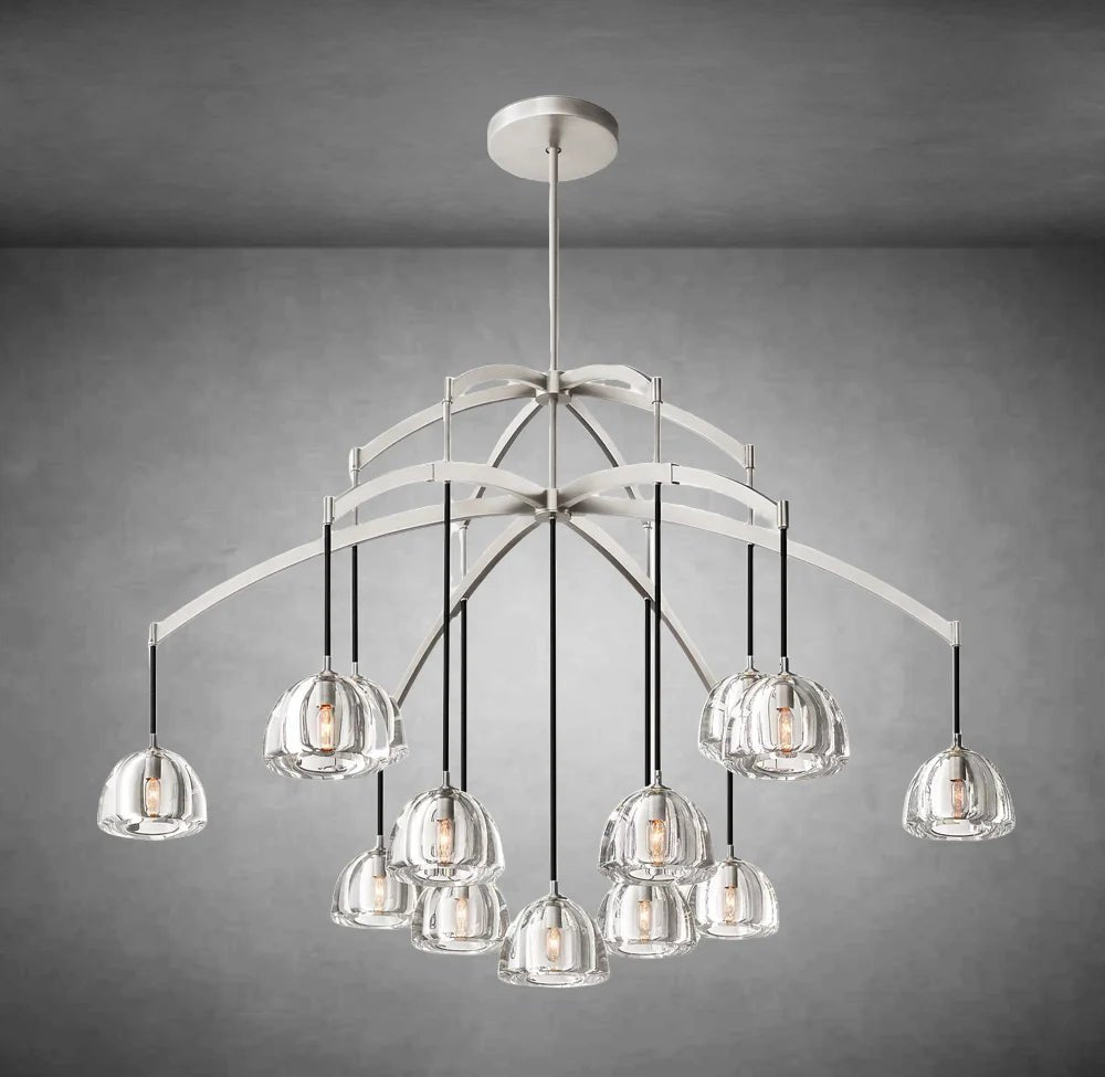 Hemispheae Modern Crystal Chandelier 36", 48", 60" - Camilalamps - CAM1653