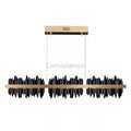 Lior Modern Sculpture Linear Chandelier - Camilalamps - CAM - HI007