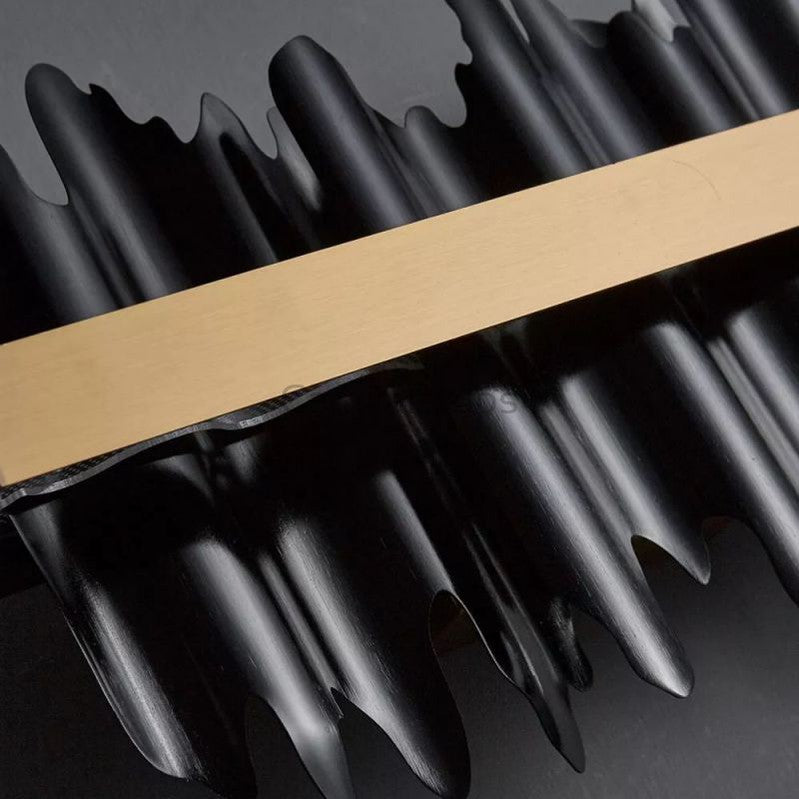 Lior Modern Sculpture Linear Chandelier - Camilalamps - CAM - HI008