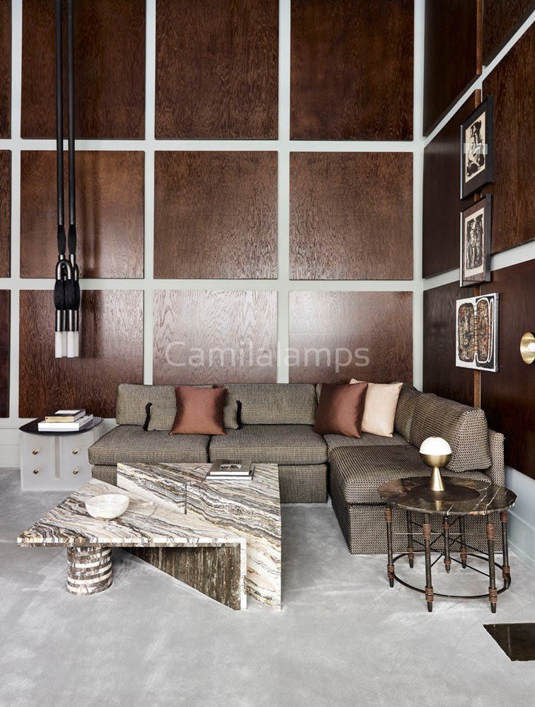 Horsehair Pendant Light - Camilalamps - CAA - 1Z0200