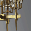 Howar Modern Glass Linear/ Round Chandelier For Dining Room - Camilalamps - CA - 0088