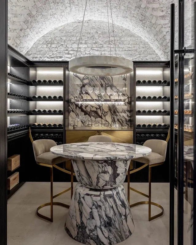 Marble Ravage Round Chandelier 60" - Camilalamps - VBB - 90