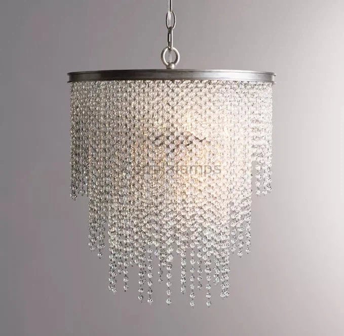 Athena Crystal large Pendant 28”D - Camilalamps - CA - BR - 13