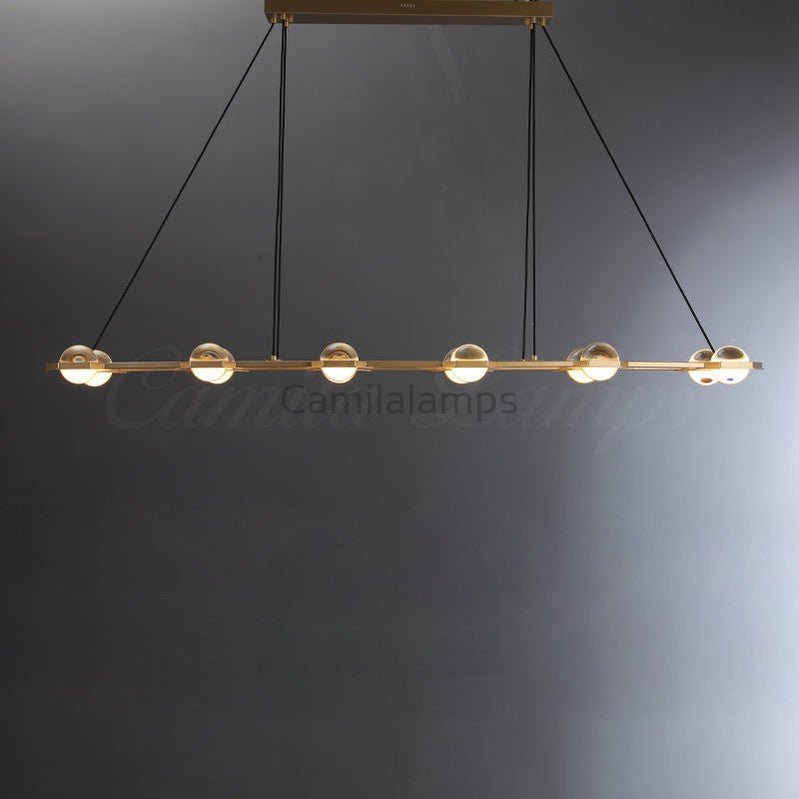 Eclatamt Planet Rectangular Chandelier 54", 72" - Camilalamps - CAM1445