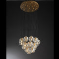 Bille De Crystal Cluster Round Chandelier 14''19''24''30''40