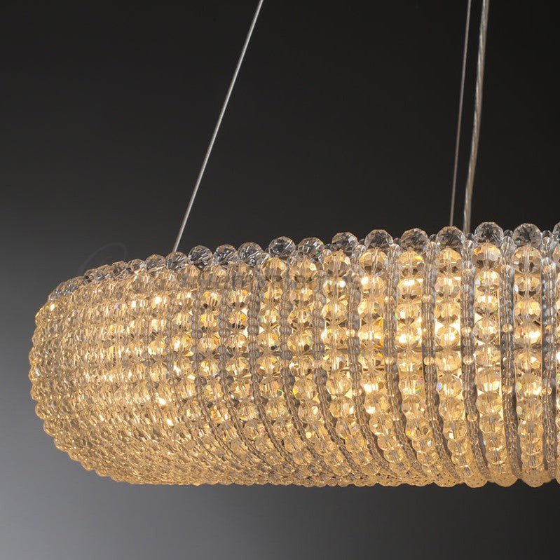 Modern Halo Round Chandelier - Camilalamps - CAM1593