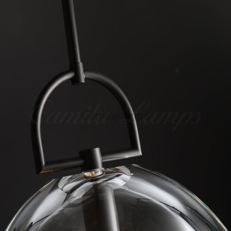 Fulcram Modern Dome Crystal Pendant Light - Camilalamps - CAM1467
