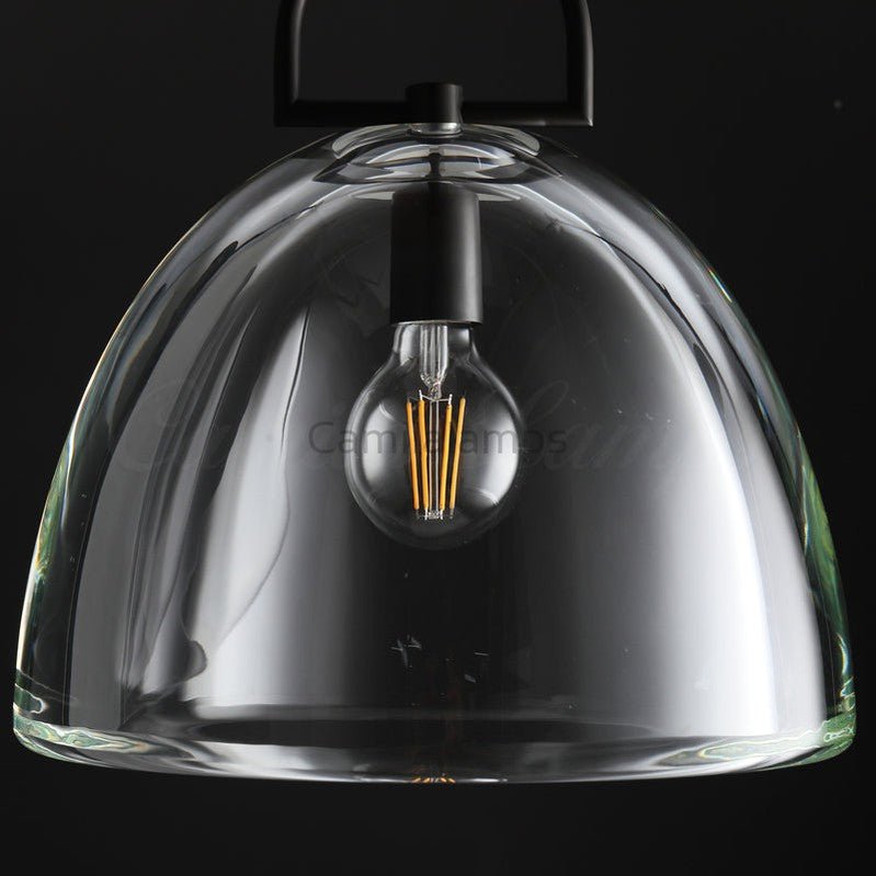 Fulcram Modern Dome Crystal Pendant Light - Camilalamps - CAM1467