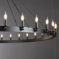 Camina Vintage Filament Two - tier Chandelier38''D 50''D 63''D 73''D - Camilalamps - CA - DL - KA009